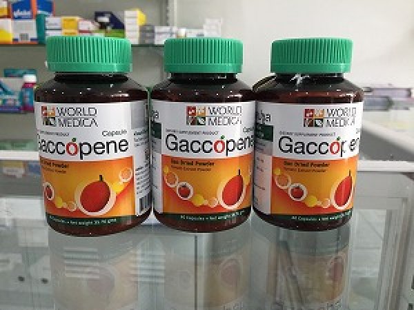 画像1: 【天国からの果実】ガックフルーツ・パウダー（Gaccopene）60錠×3ボトル（1回発送） (1)
