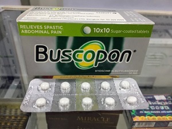 画像1: ブスコパン 10mg（Buscopan 10mg）100錠×1箱 (1)