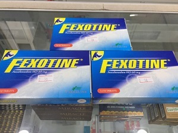 画像1: 【アレグラのジェネリック】フェキソジン（FEXOTINE）｜フェキソフェナジン 60mg 10錠×3箱 (1)