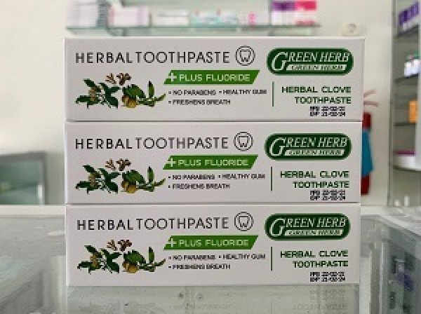 画像1: 《ハーブ歯磨き粉》Herbal Clove Toothpaste × 3個 (1)