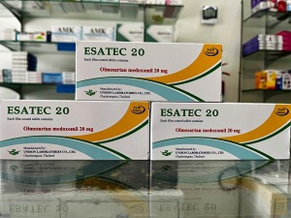 画像1: 【オルメテック・ジェネリック】エステック 20mg（ESTEC 20mg）30錠×3箱 (1)