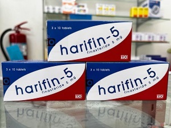 画像1: 【前立腺肥大症治療薬】ハリフィン５（harifin-5）30錠×3箱 ※取り寄せ商品（発送まで2〜5営業日必要です） (1)