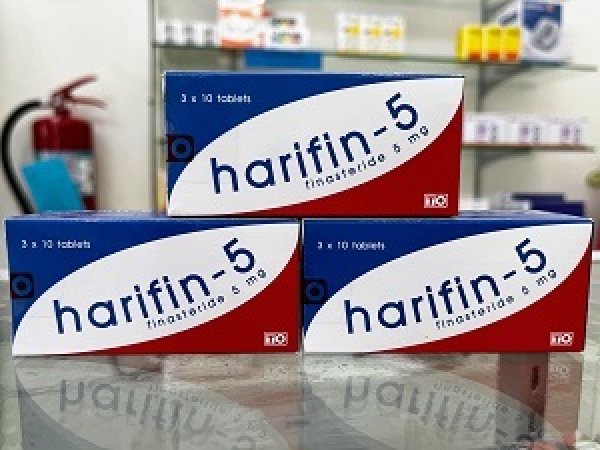 画像1: 【前立腺肥大症治療薬】ハリフィン５（harifin-5）30錠×3箱 (1)