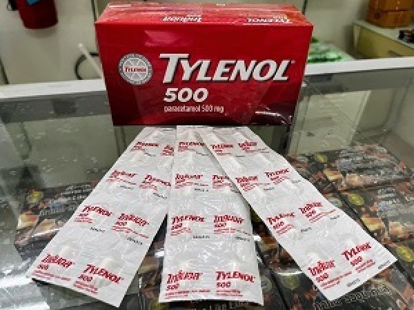 画像1: 【アセトアミノフェン500mg配合】タイレノール500（TYLENOL500）10錠×3シート（箱無し） (1)