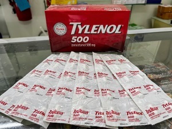 画像1: 【アセトアミノフェン500mg配合】タイレノール500（TYLENOL500）10錠×6シート（箱無し） (1)