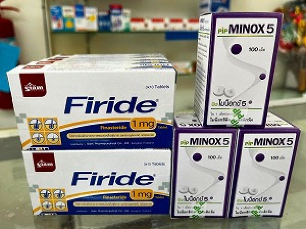 画像1: 【値下げ断行！攻めの育毛・お買い得セット 300日分】フィライド 1mg（Firide 1mg）10箱とミノックス5（Minox5）3ボトル ※3回発送 (1)