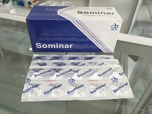 【値下げしました！】ソミナー 25mg（Sominar 25mg）10錠×10シート（箱なし）