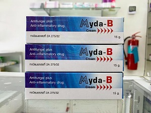 《ステロイド配合の抗真菌薬》マイダB・クリーム（ MYDA-B CREAM）15g×3箱