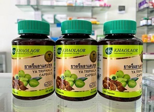 【便秘解消＆ダイエット】トリファラ（YA TRIPHALA CAPSULE）100錠×3ボトル