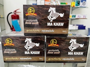 【人気です！】マーカーオ・コーヒー（MA KHAW COFFEE）12袋×3箱
