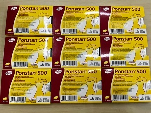 ポンスタン 500（Ponstan 500）10錠×9シート