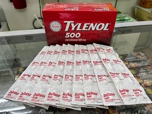 【アセトアミノフェン500mg配合】タイレノール500（TYLENOL500）10錠×9シート（箱無し）