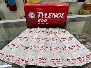 【アセトアミノフェン500mg配合】タイレノール500（TYLENOL500）10錠×6シート（箱無し）
