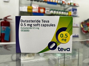 ザガーロ・ジェネリック｜デュタステリド・テバ 0.5mg（Dutasteride teva 0.5mg）30錠×1箱