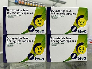 ザガーロ・ジェネリック｜デュタステリド・テバ 0.5mg（Dutasteride teva 0.5mg）30錠×4箱